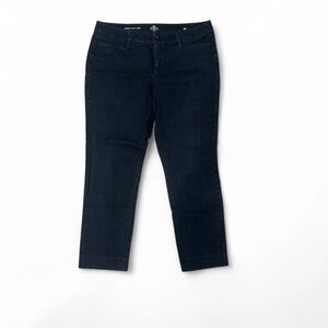 Black Ankle Cropped Pants St. John’s Bay